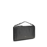 Coccinelle Black Calf Leather Bos Taurus Handbag